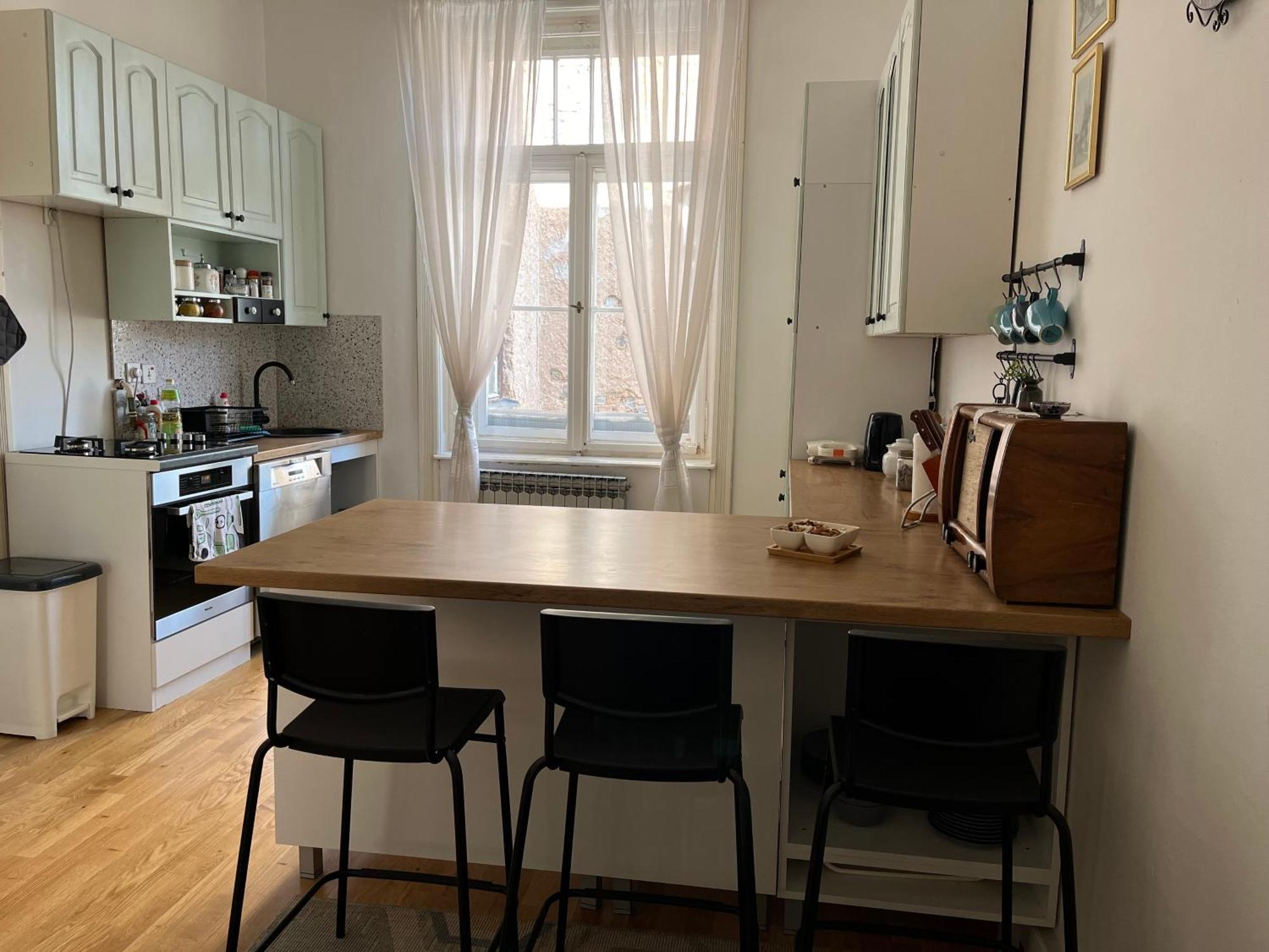The Best Location Salon Apartment With Main Street View Сараєво Екстер'єр фото